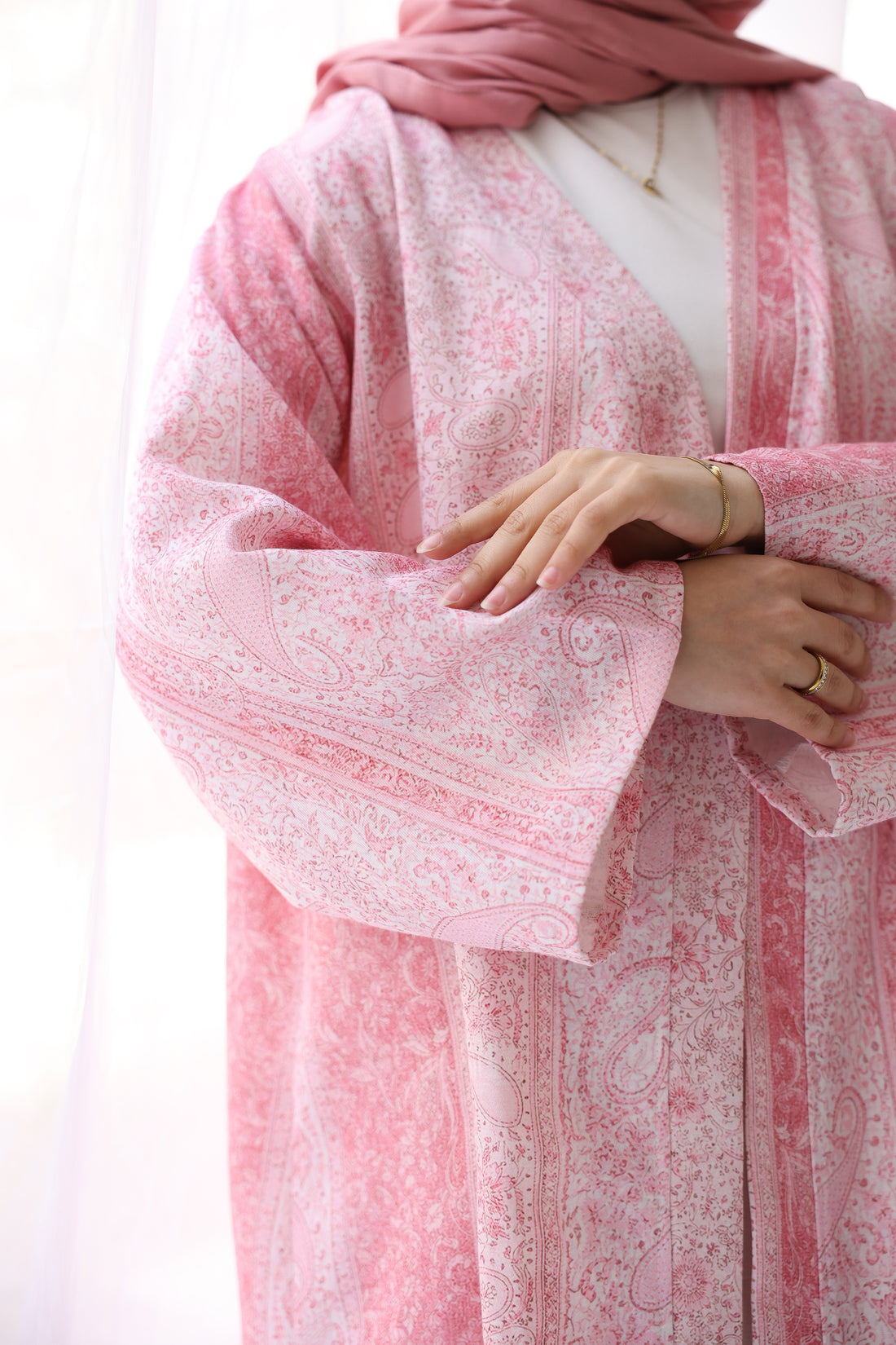 pashmina Rose kaftan